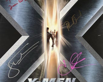 Autograph Signed Xmen Poster Hugh Jackman COA