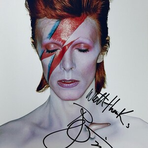 David bowie autograph - Etsy 日本
