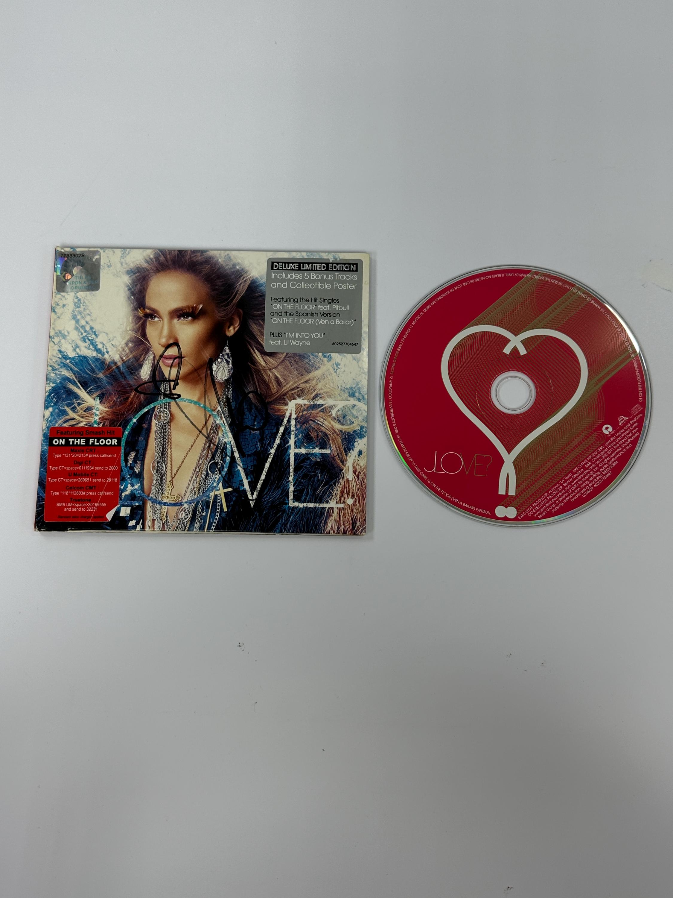 Autograph Signed Jennifer Lopez CD - Etsy