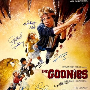 直筆サイン入りグーニーズポスター COA - Etsy 日本