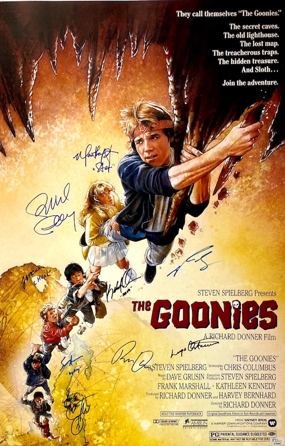 直筆サイン入りグーニーズポスター COA - Etsy 日本