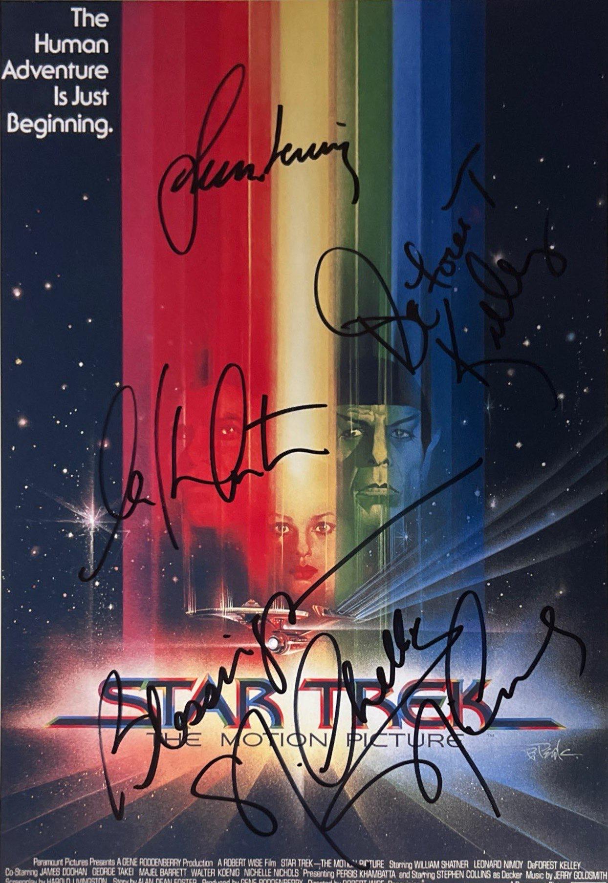 ウィリアム・シャトナー レナード・ニモイ 直筆サイン入りフォト