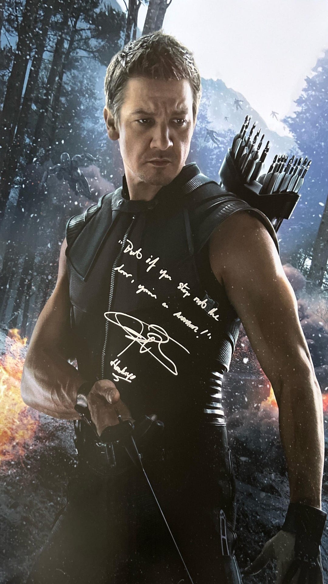 Autograph Signed Avengers Age of Ultron Poster COA - Etsy