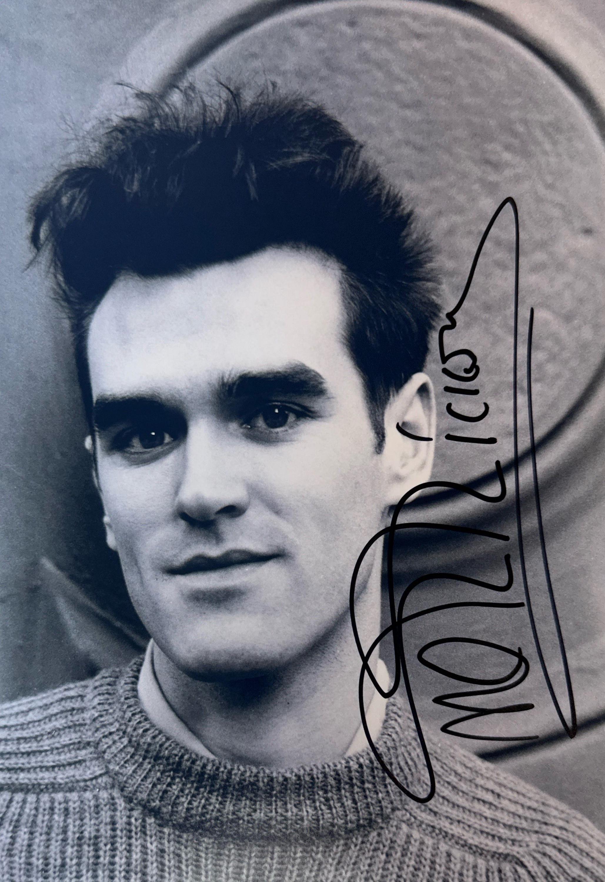 The Smiths Signed Morrissey - Etsy