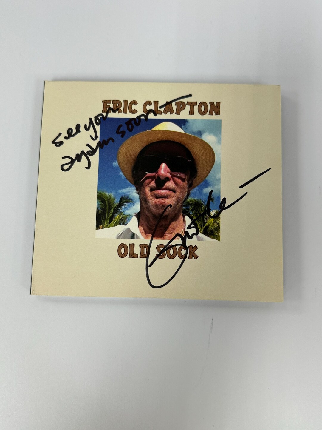 ERIC CLAPTON signed autographed photo COA Hologram main image 1