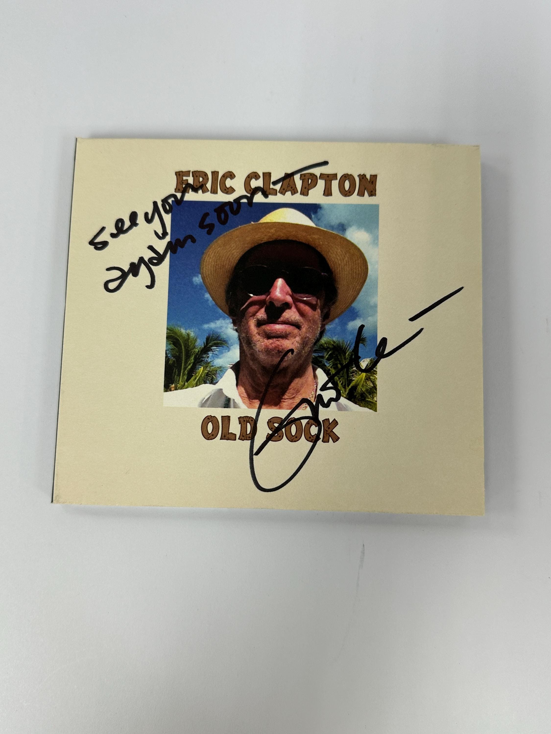 Autograph Signed Eric Clapton CD - Etsy