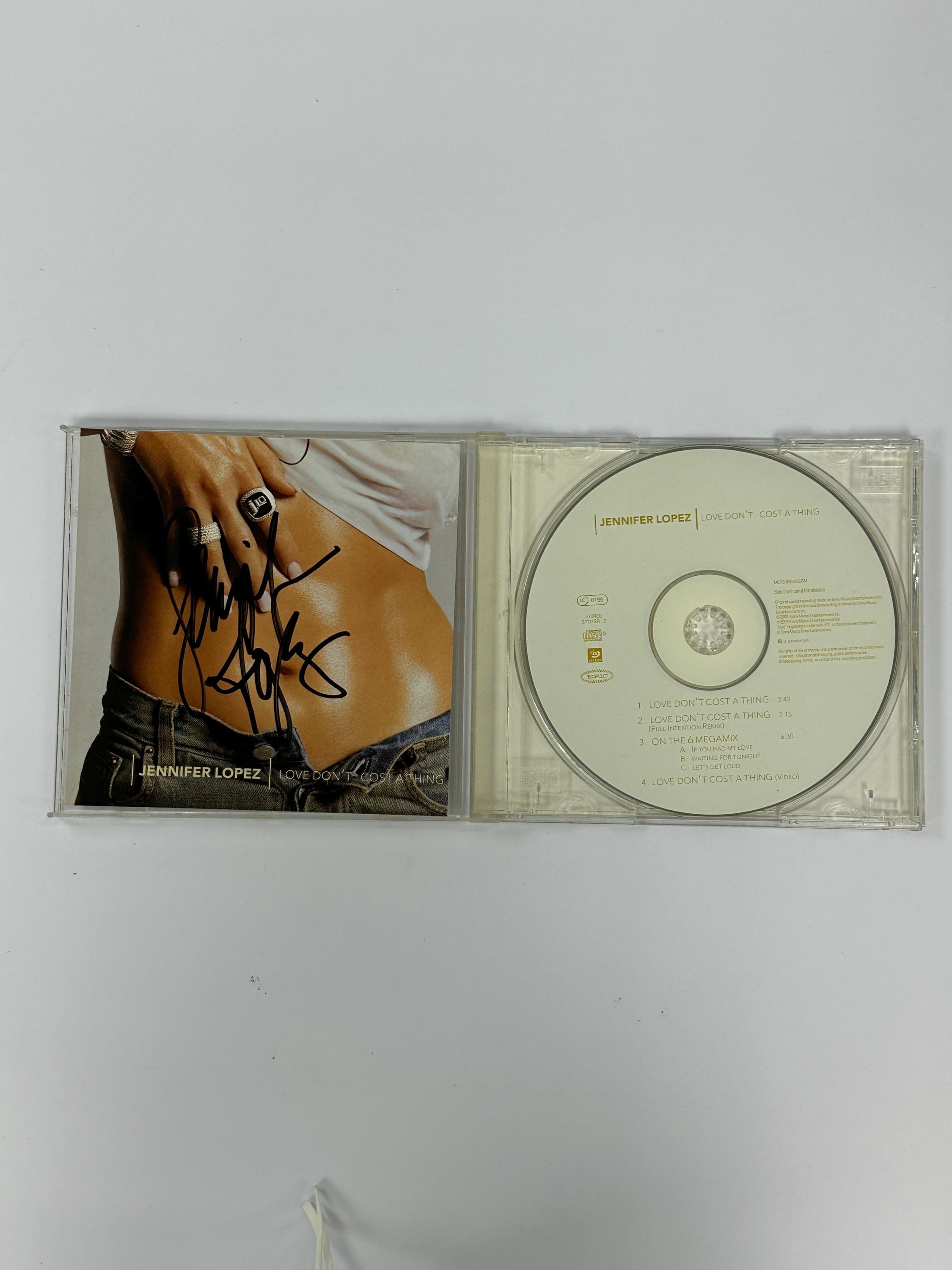 ジェニファー・ロペスのサイン入りCD - Etsy 日本