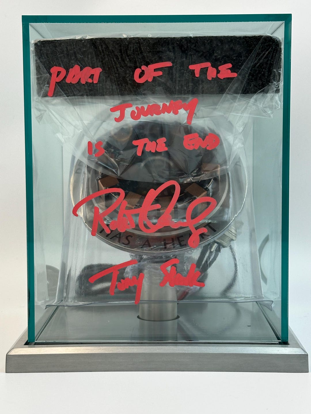 Autograph Signed COA Iron Man Arc Robert Downey Jr - Etsy