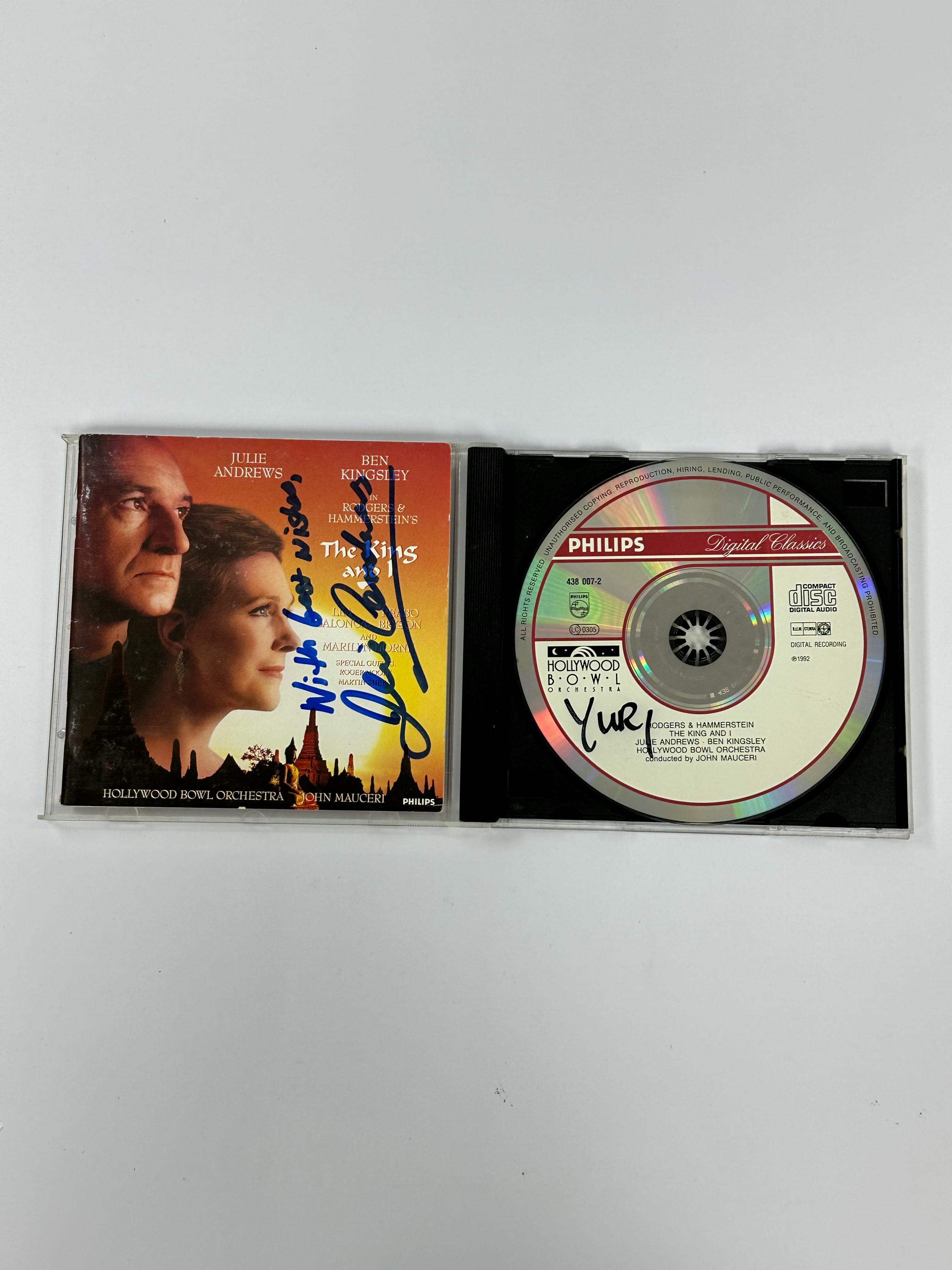 アナスタシア／『愛のテーマ～シネマ・コレクション～』サイン入りＣＤ。 アナスタシア／『愛のテーマ～シネマ・コレクション～』サイン入りCD