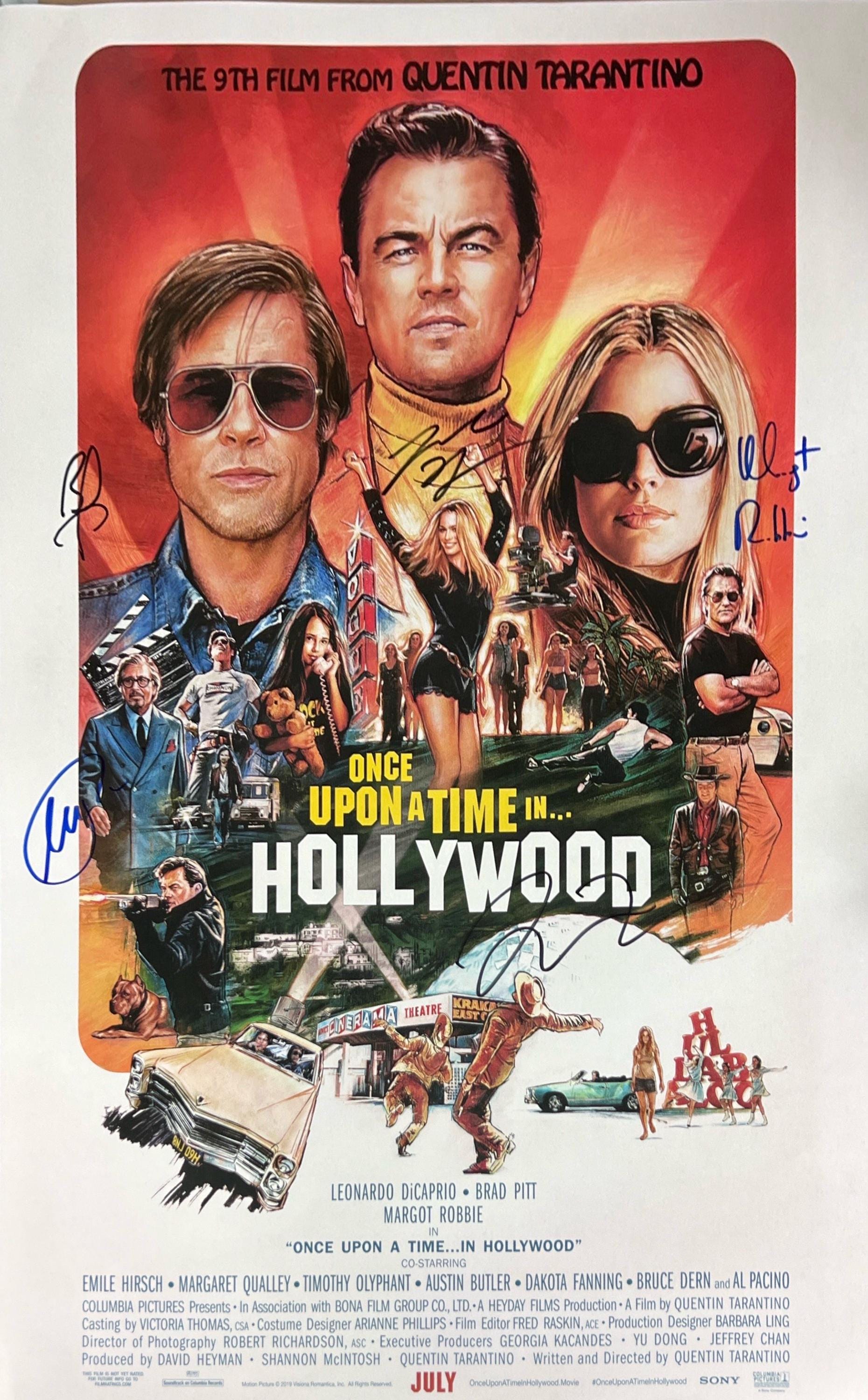 Margot Robbie Signed Poster - Etsy