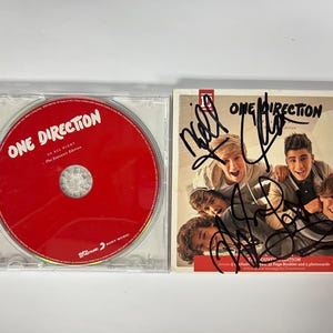 直筆サイン入りワン・ダイレクションCD COA - Etsy 日本