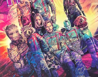 マイケル・ルーカー　直筆サイン　ガーディアンズオブギャラクシー マイケル・ルーカーのサイン入り『ガーディアンズ・オブ・ギャラクシー