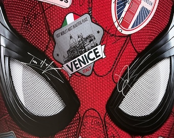 ゲイリー・オールドマンのサイン入りスパイダーマン写真（ホログラム
