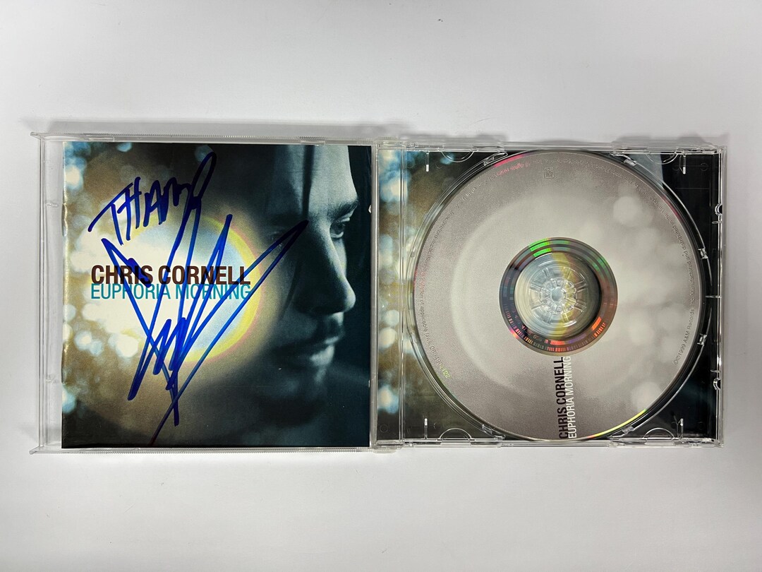 Autograph Signed Chris Cornell CD COA - Etsy