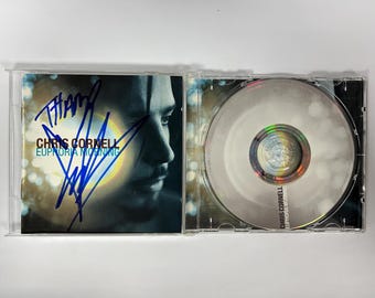 Autograph Signed Chris Cornell CD COA - Etsy