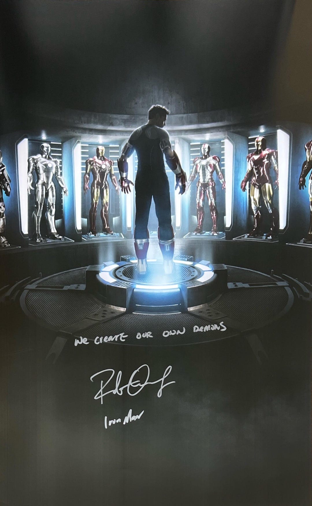 Autograph Signed Iron Man 3 Poster COA Etsy Autograph Signed Iron Man 3 Poster COA Etsy