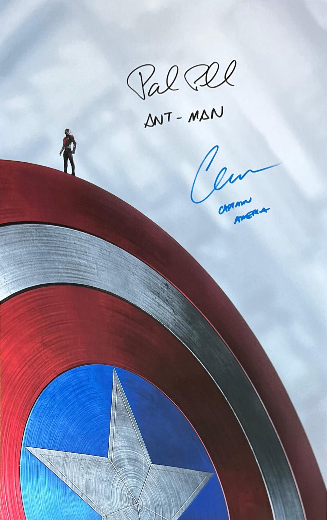 直筆サイン入りアントマンポスター COA - Etsy 日本