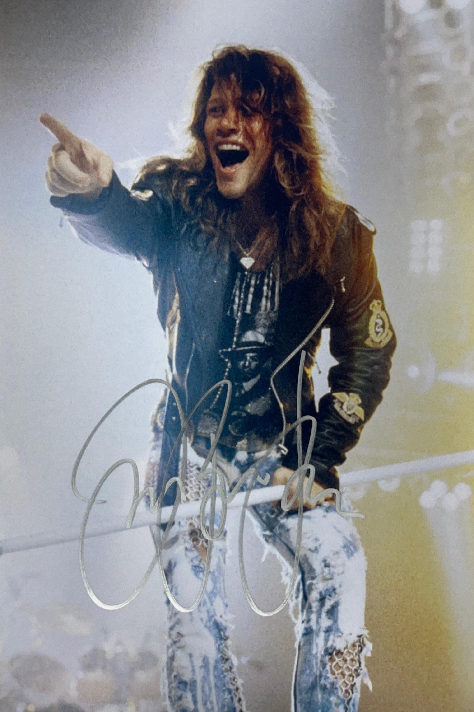 Autograph COA Signed Bon Jovi Photo - Etsy