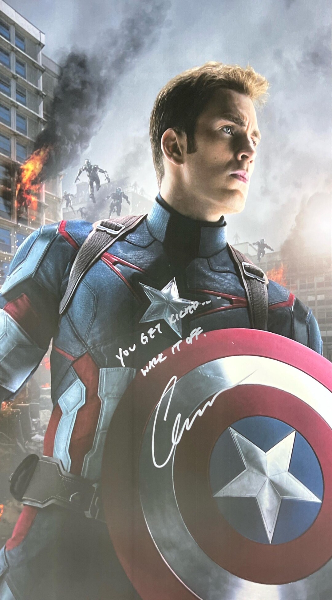 Autograph Signed Avengers Age of Ultron Poster COA - Etsy