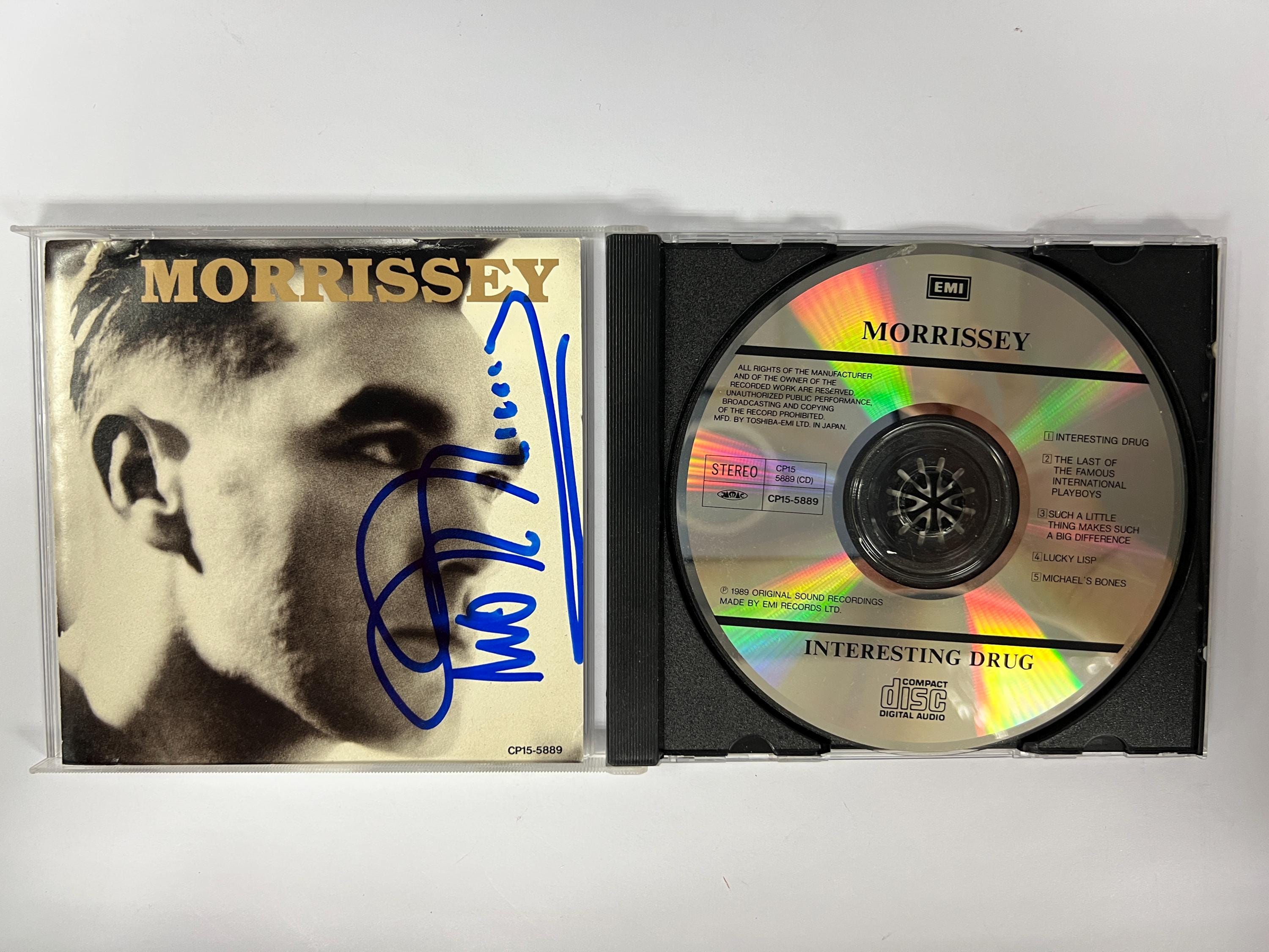 モリッシー　Morrissey サイン入り写真 モリッシー Morrissey サイン入り写真と証明書 Morrissey (the Smiths