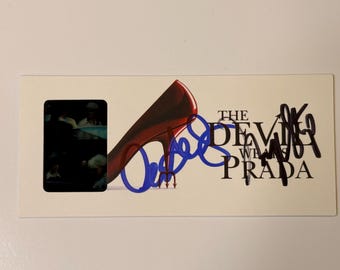 メリル・ストリープ公式直筆サイン プライム メリル・ストリープ オリジナルサイン入り映画写真 - 額入り