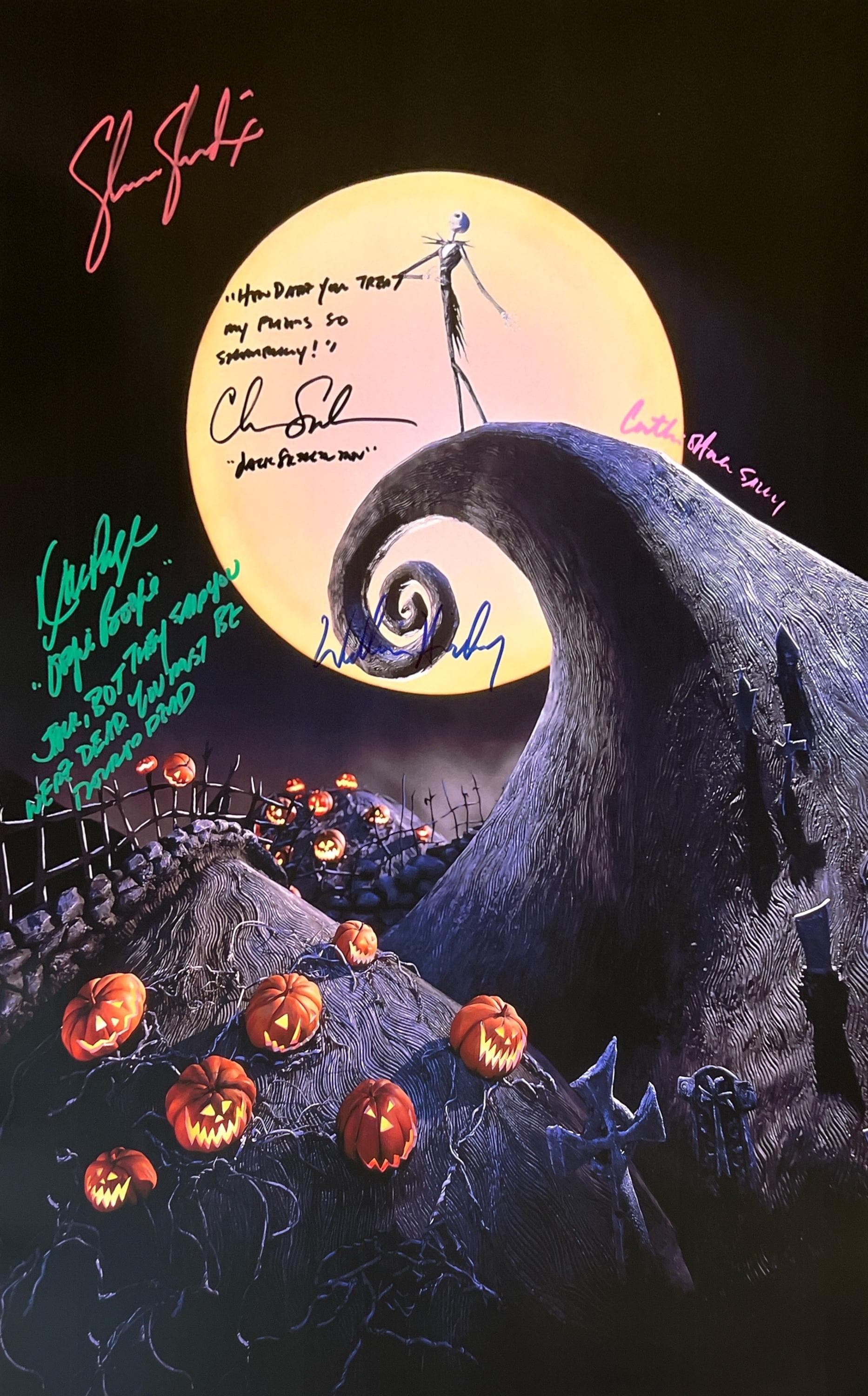Original autograph tim burton - Etsy 日本