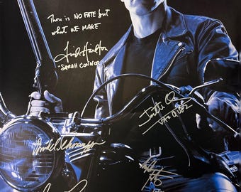 サマー グローのサイン入り 8x10 ターミネーター キャメロン
