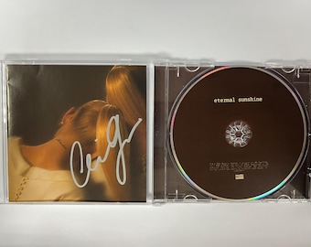 Autograph Signed Eternal Sunshine CD Ariana Grande COA