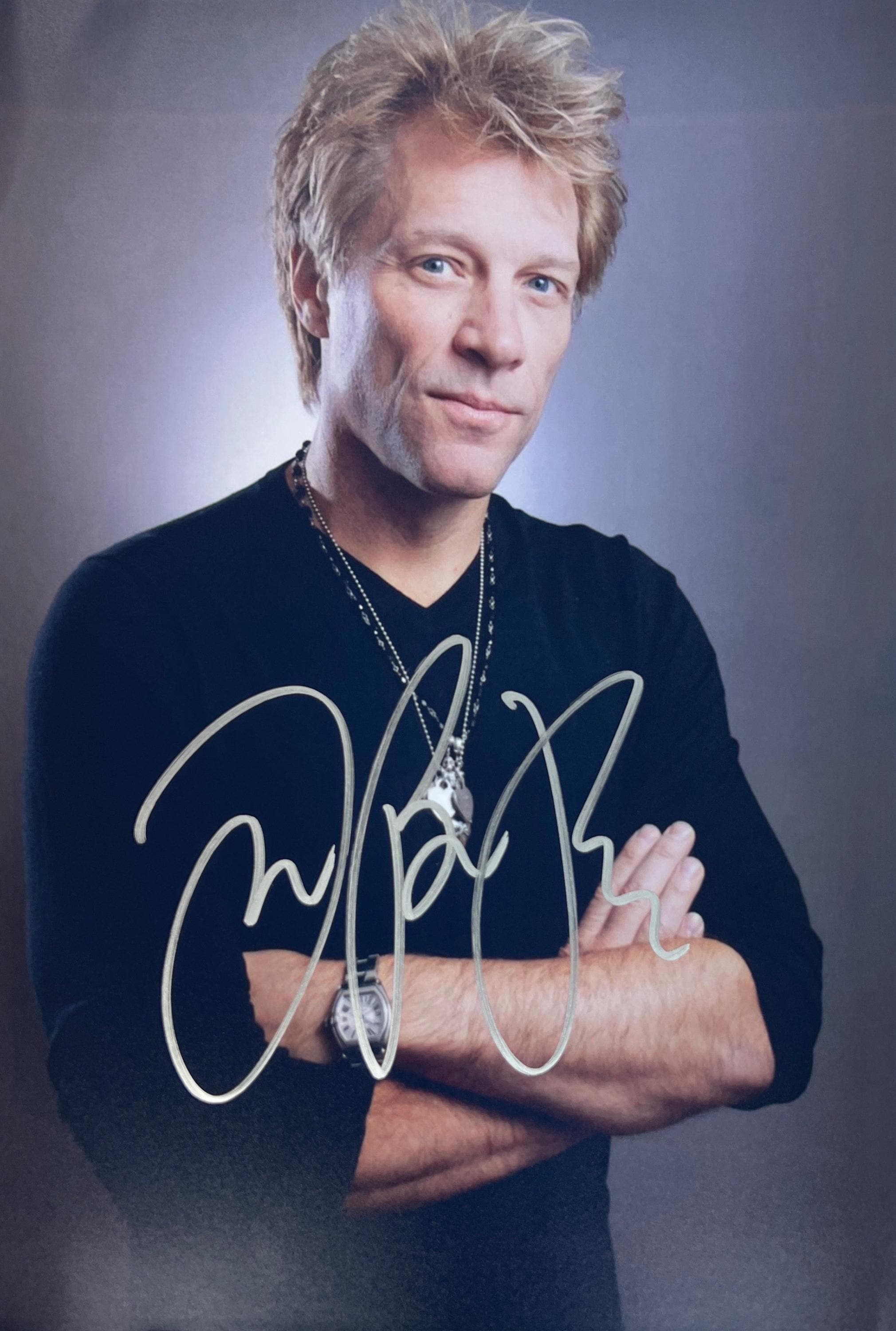 Autograph COA Signed Bon Jovi Photo - Etsy