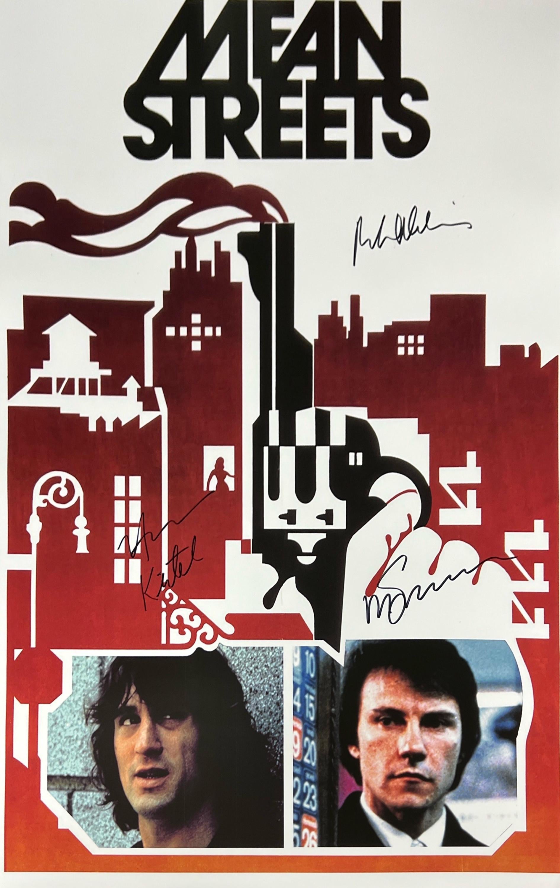直筆サイン入りミーン・ストリートポスター COA - Etsy 日本