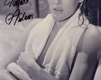 Autograph Signed COA Ursula Andress Photo