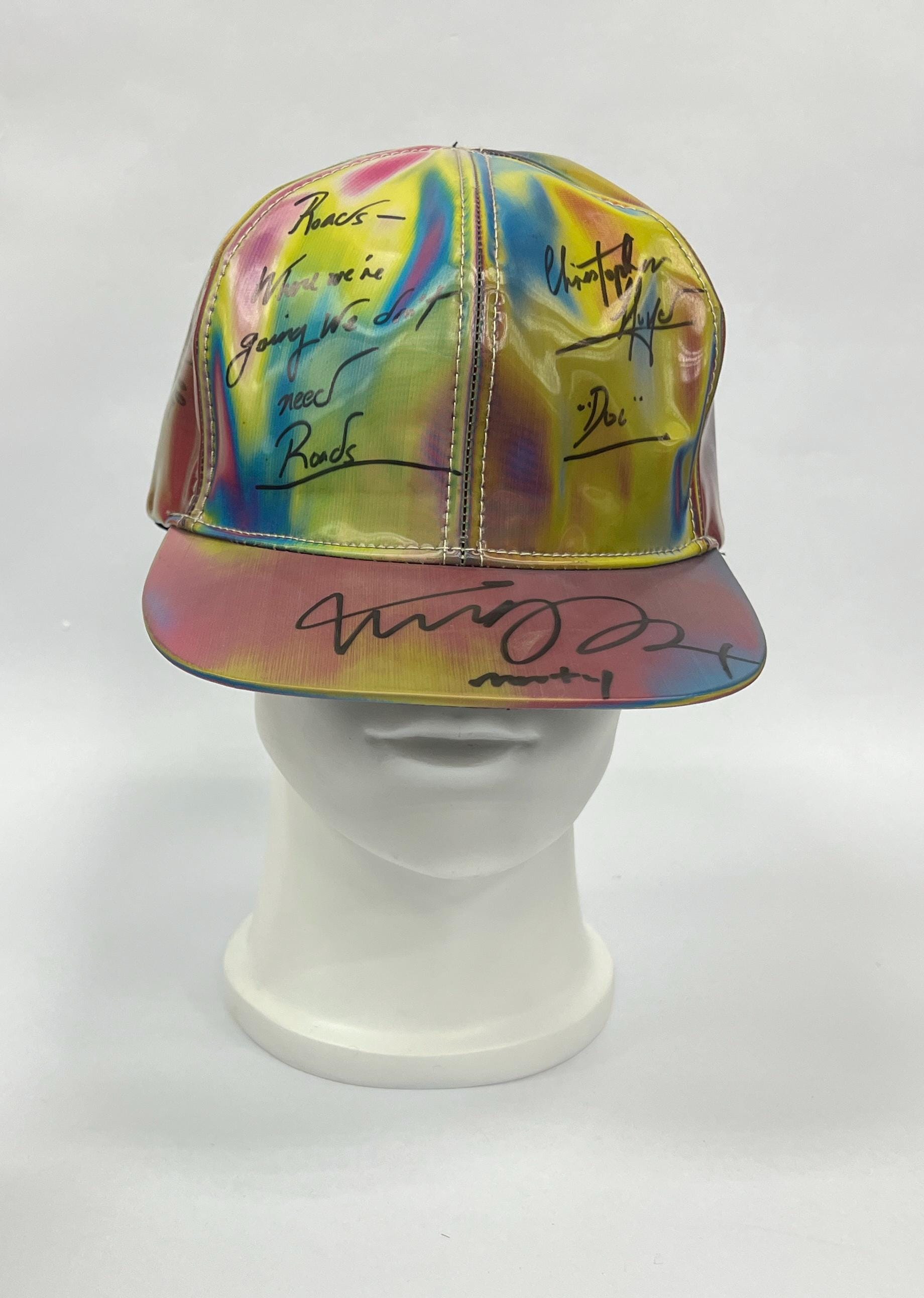 Autograph Signed Back to Future Hat Michael J Fox COA - Etsy