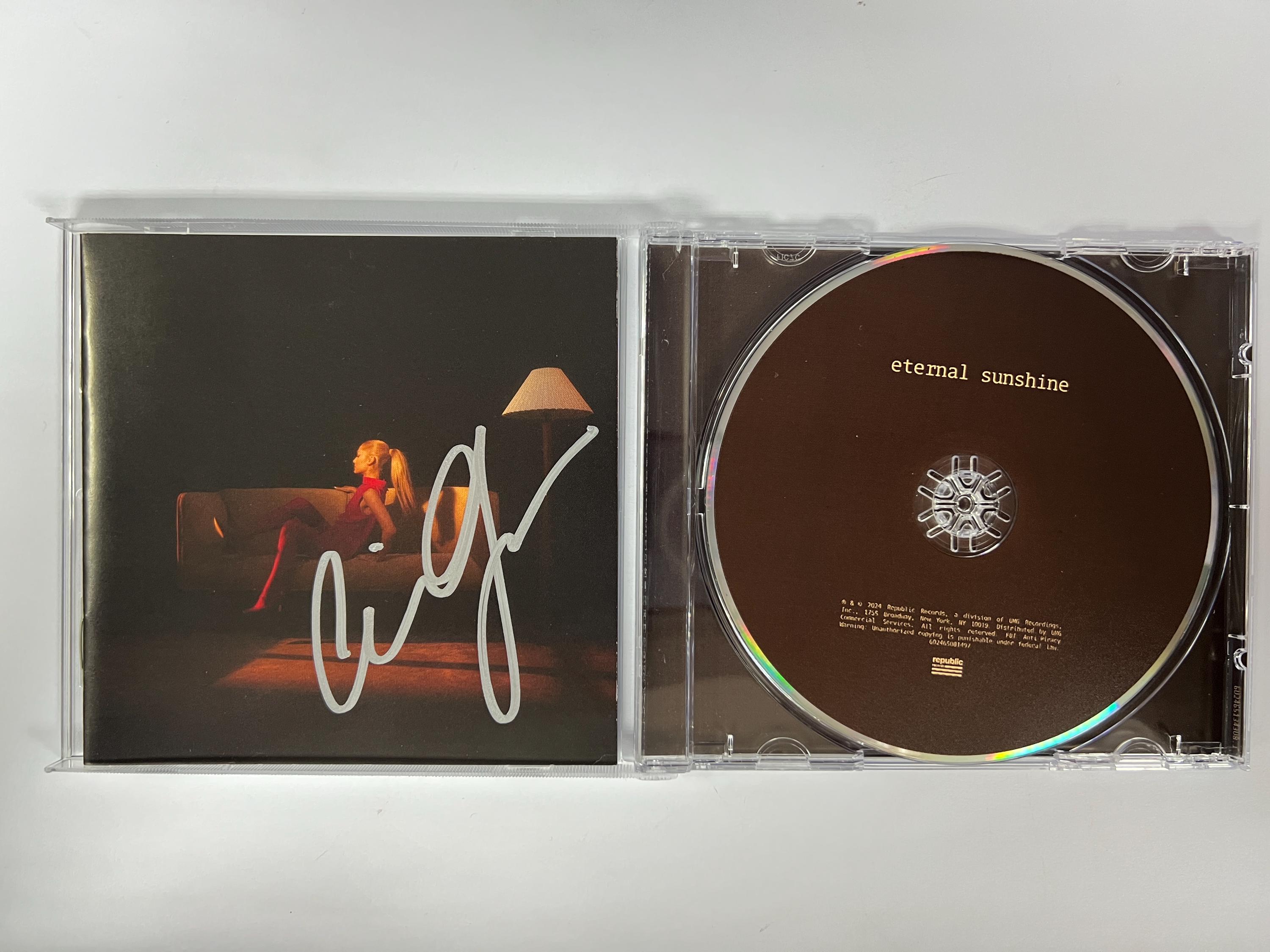 直筆サイン入りアリアナ・グランデ CD COA - Etsy 日本
