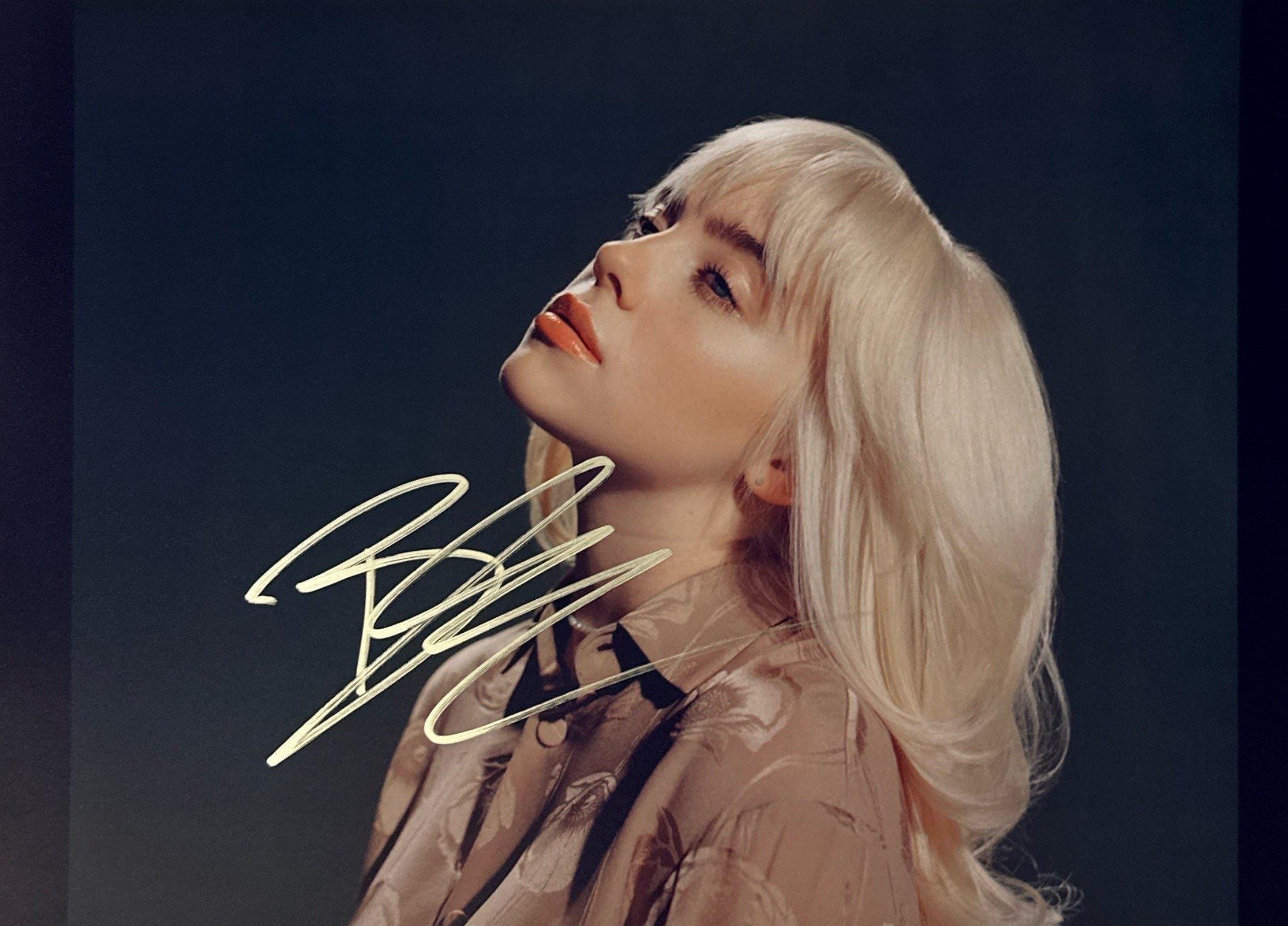 Billie eilish autograph - Etsy 日本