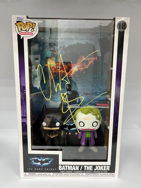 Movie Poster Batman Joker Funko Pop Protector For Batman The Joker