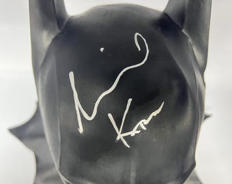 直筆サイン入りバットマンマスク マイケル・キートン COA - Etsy 日本