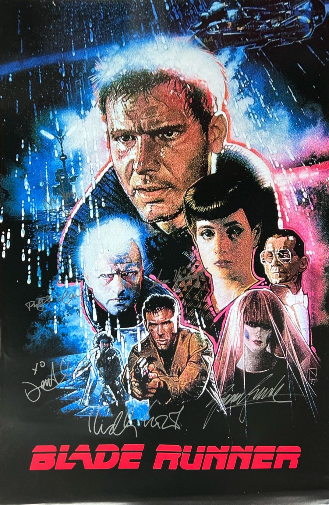 直筆サイン入りブレードランナーポスター COA - Etsy 日本