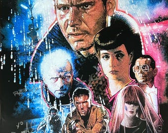 直筆サイン入りブレードランナーポスター COA - Etsy 日本