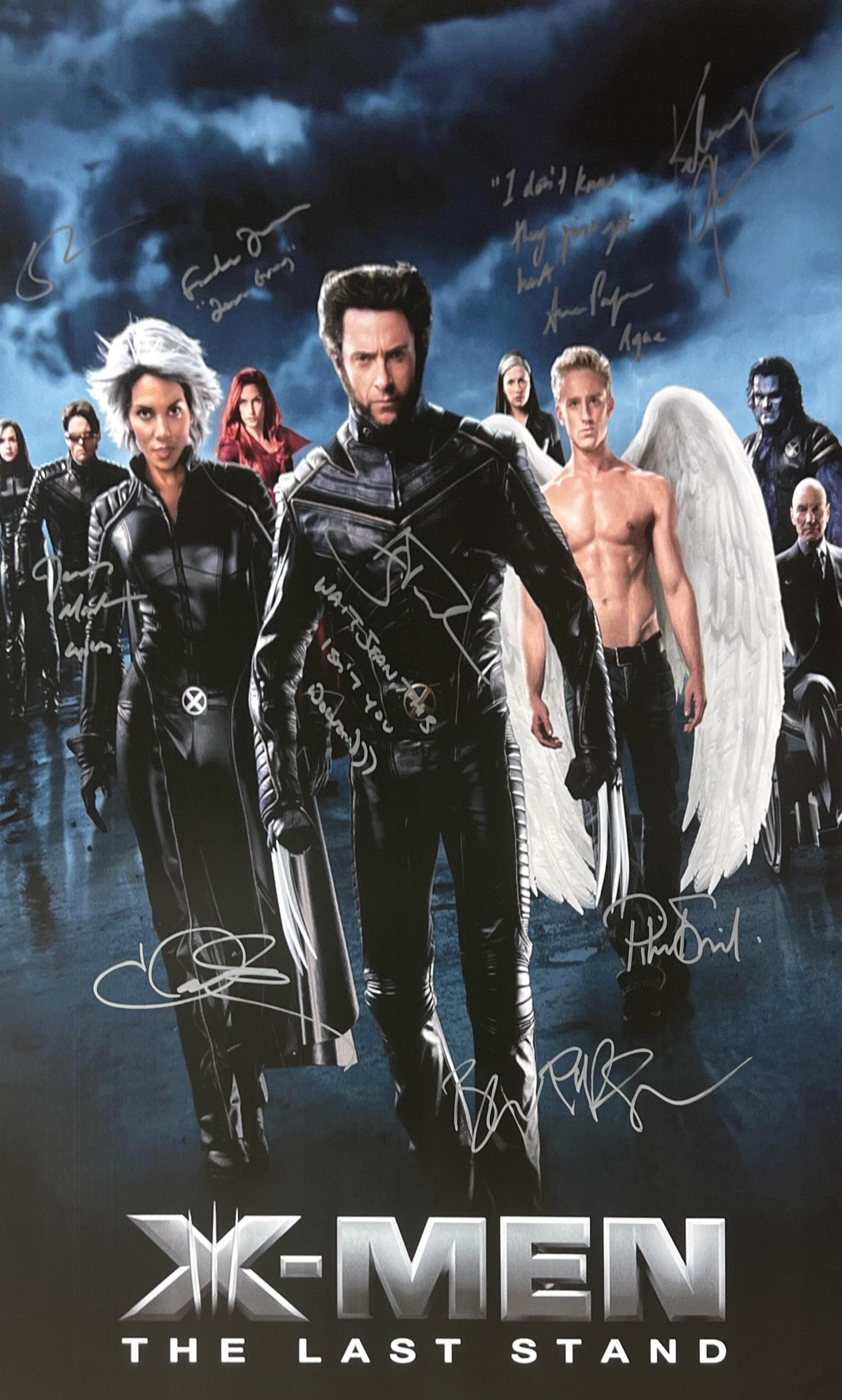 Autograph Signed X-men: the Last Stand Poster - Etsy