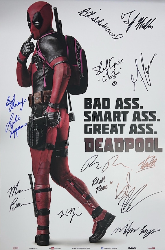 デッドプール ポスター ロブライフェルド サイン入り - メルカリ
