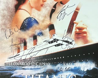 Autograph Signed Titanic Poster - Etsy