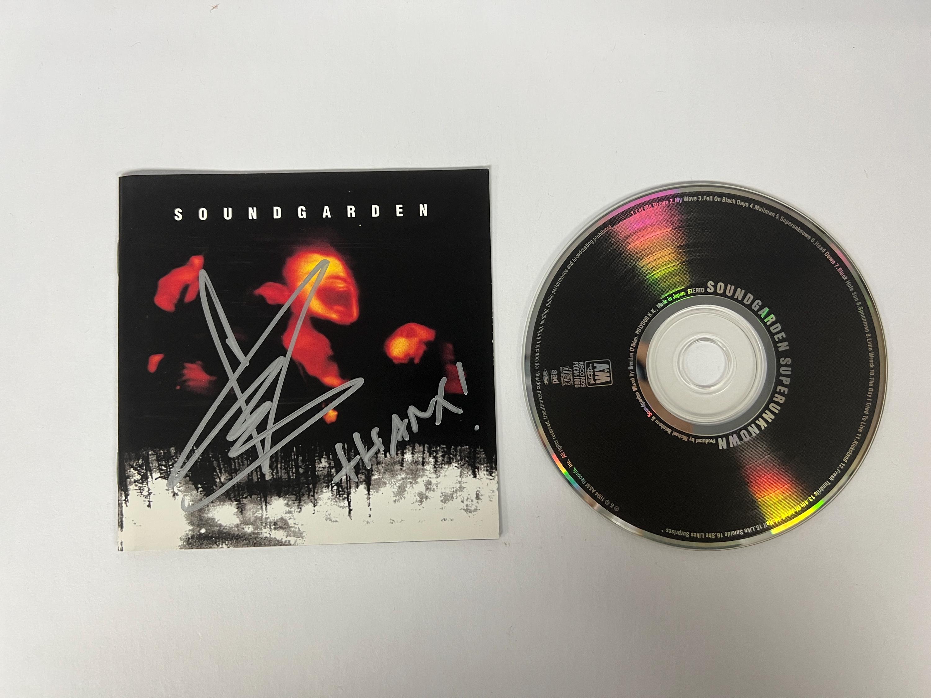 Autograph Signed Chris Cornell CD COA - Etsy