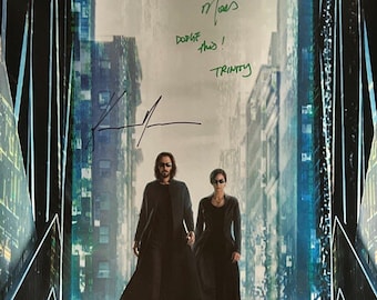 キアヌ・リーブスのサイン入り8x10写真 - Etsy 日本