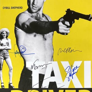 ジョディ・フォスターのサイン入り8x10タクシードライバー