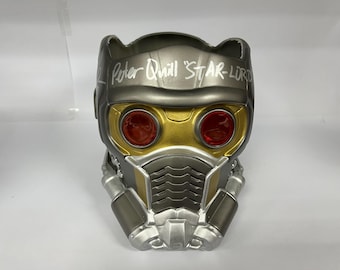 Autograph Signed Star lord Helmet Chris Pratt COA