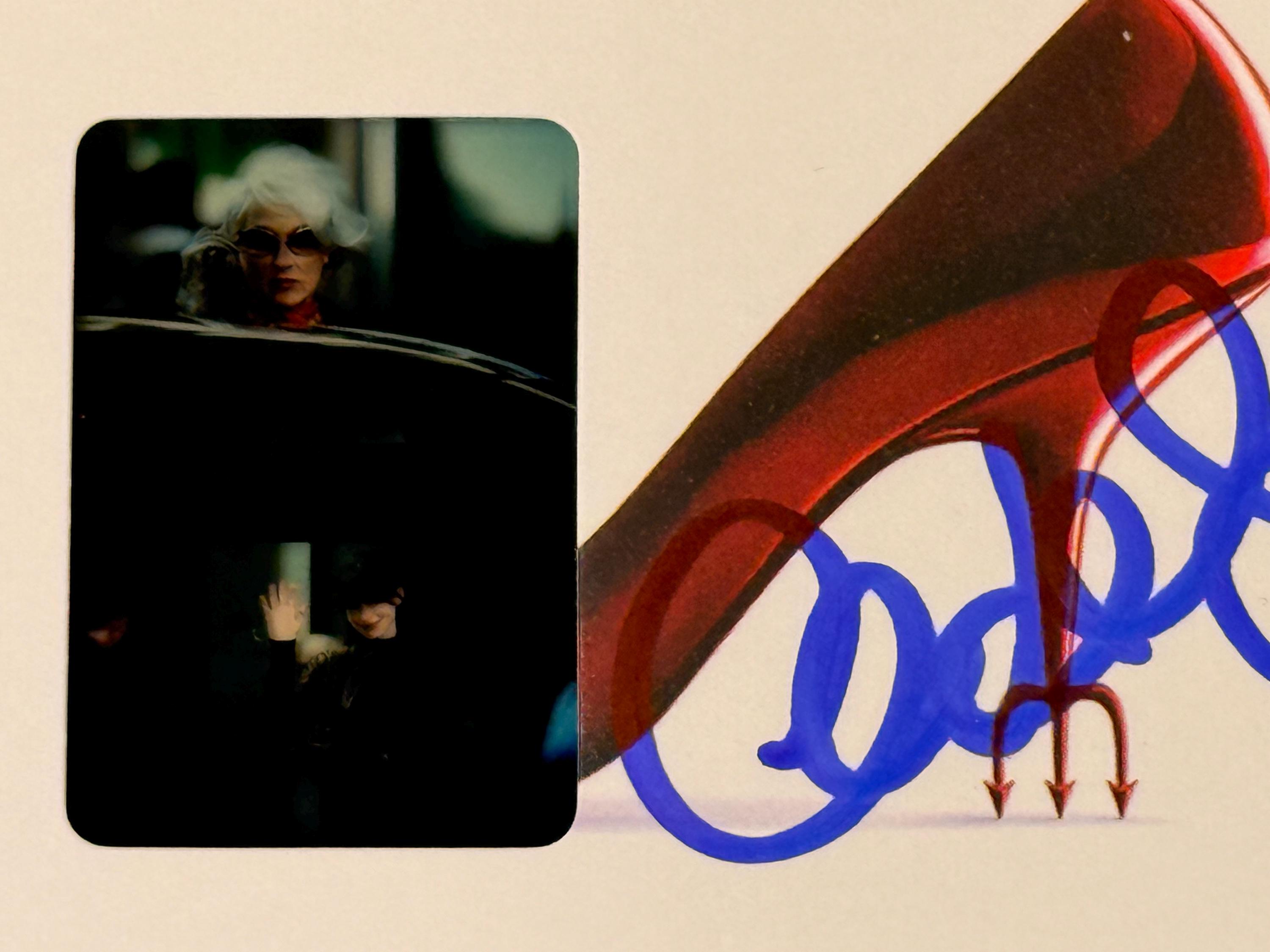 直筆サイン入りCOA付き『プラダを着た悪魔』フィルムネガカード メリル