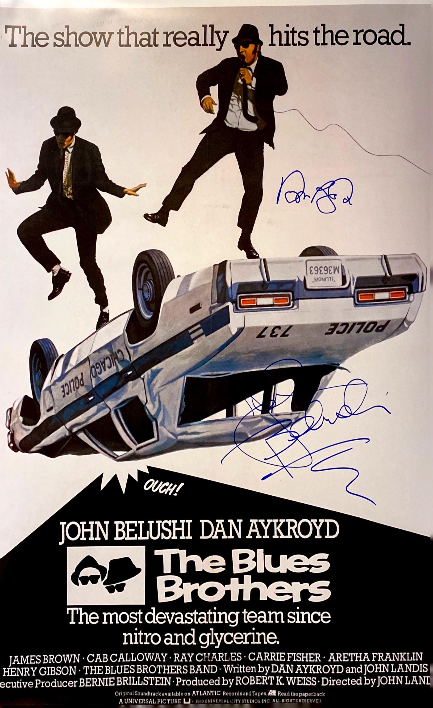 The Blues Brothers 直筆サイン入りポスター ブルースブラザーズ The Blues Brothers 直筆サイン入りポスター ブルースブラザーズ
