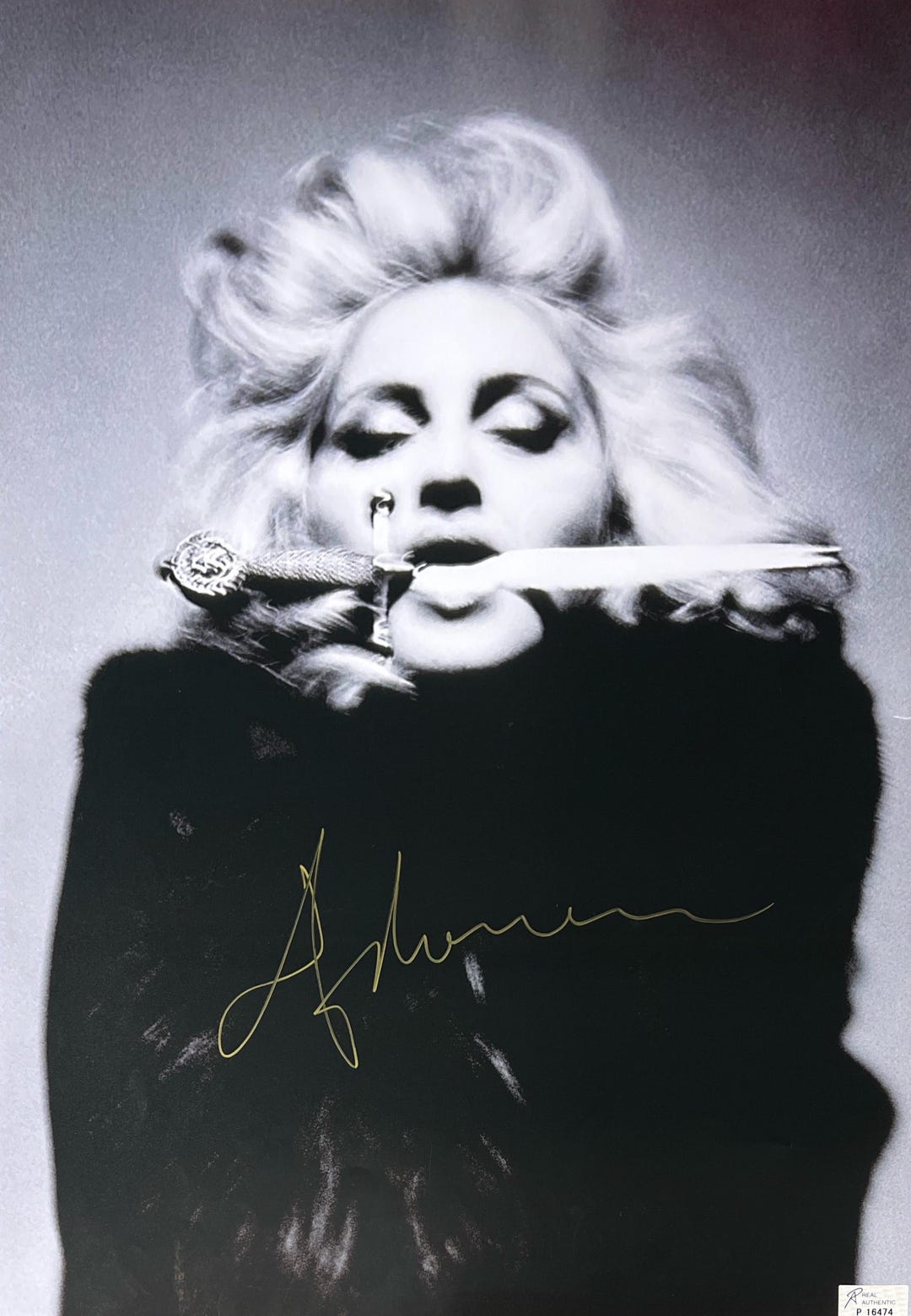 Autograph Signed Madonna Poster COA - Etsy