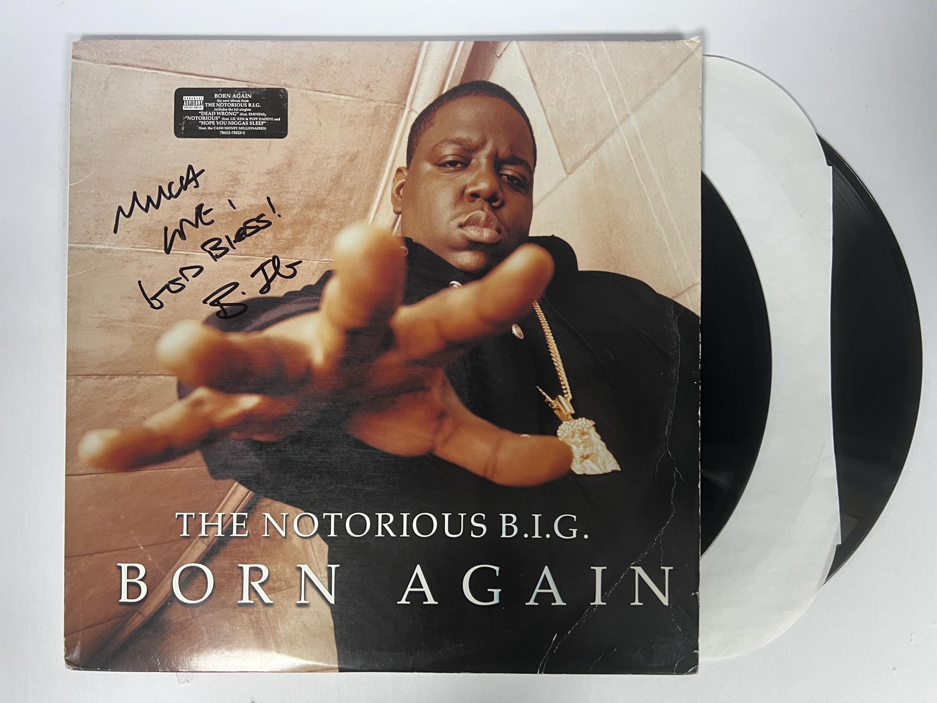 Autograph Signed Notorious Big Vinyl COA - Etsy Autograph Signed Notorious Big Vinyl COA - Etsy