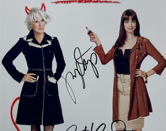 Foto autografata del film "Il diavolo veste Prada".